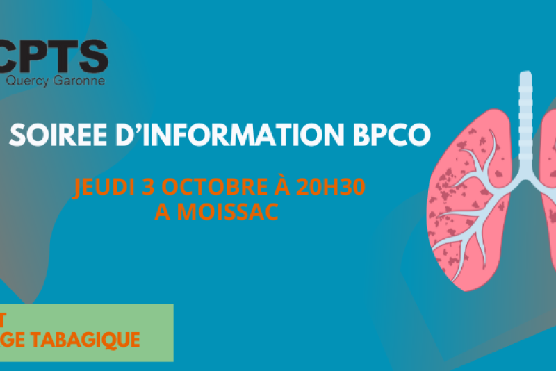 Soirée d'information sur la BPCO